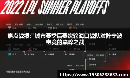 焦点战报：城市赛季后赛次轮海口战队对阵宁波电竞的巅峰之战